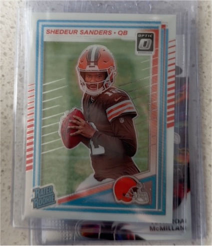 2025 Panini Donruss Optic #203 Shedeur Sanders — front