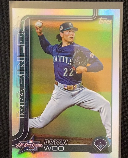 2025 Topps Update #ASG-34 Bryan Woo — front