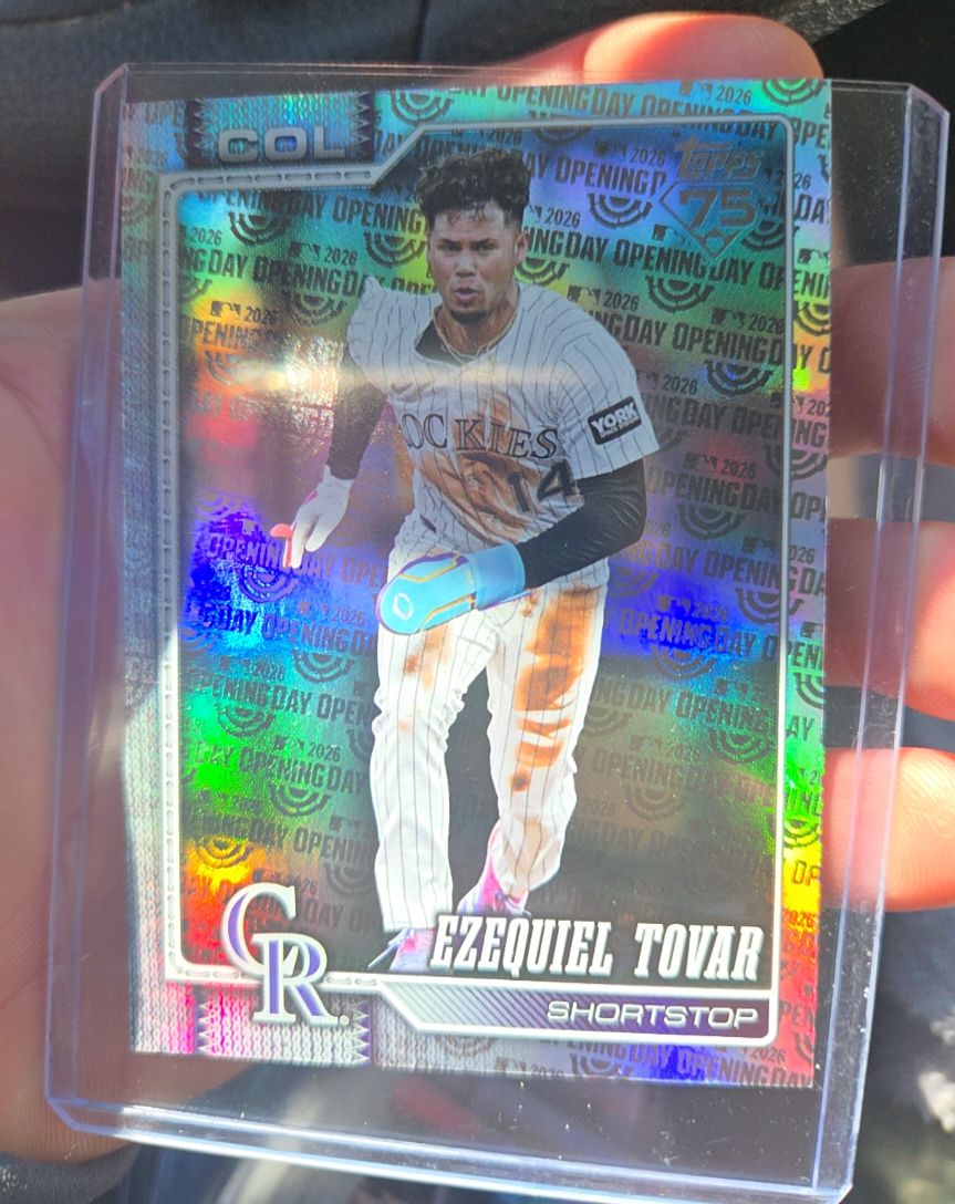 2026 Topps Series 1 #136 Ezequiel Tovar — front