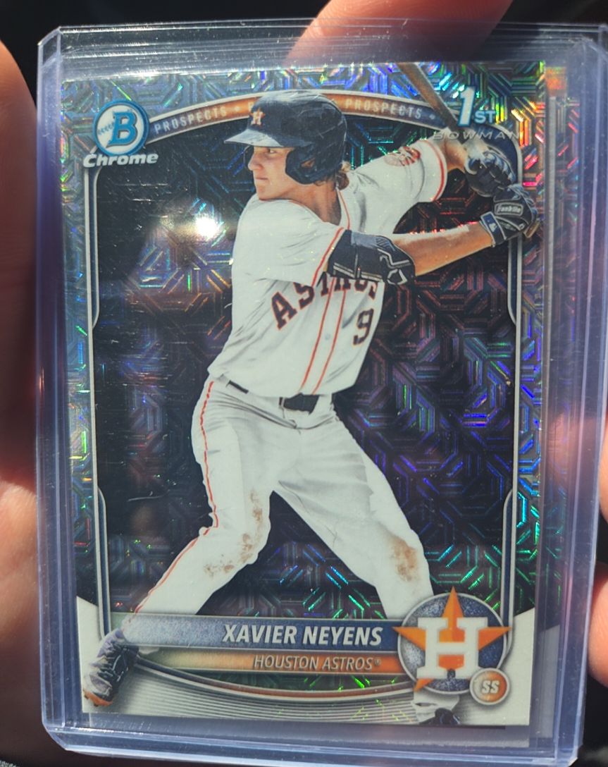 2025 Bowman Draft Chrome #BDC-2 Xavier Neyens — front