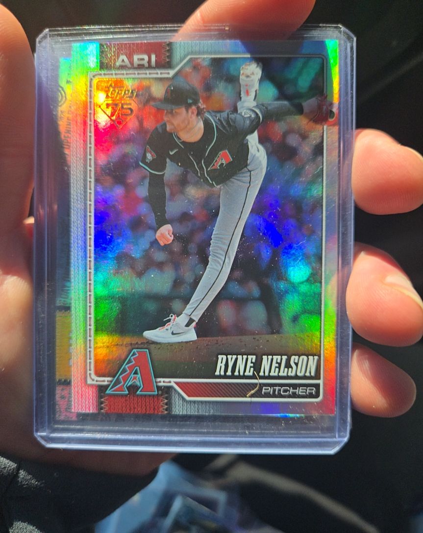 2026 Topps Series 1 #114 Ryne Nelson — front