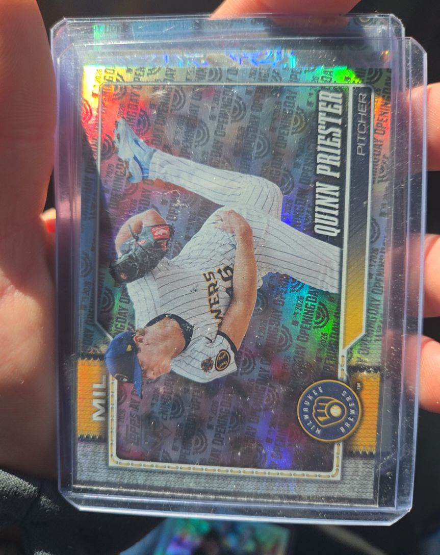 2026 Topps Series 1 #186 Quinn Priester — front