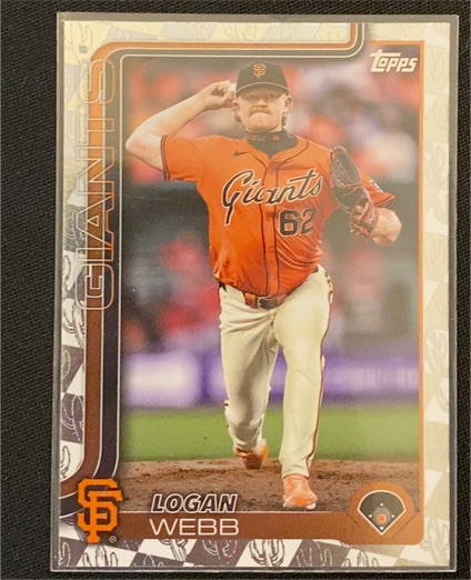 2025 Topps Series 1 #242 Logan Webb — front