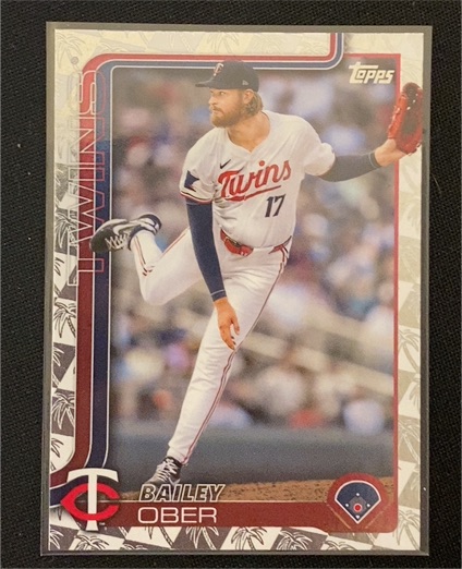 2025 Topps Series 1 #12 Bailey Ober — front