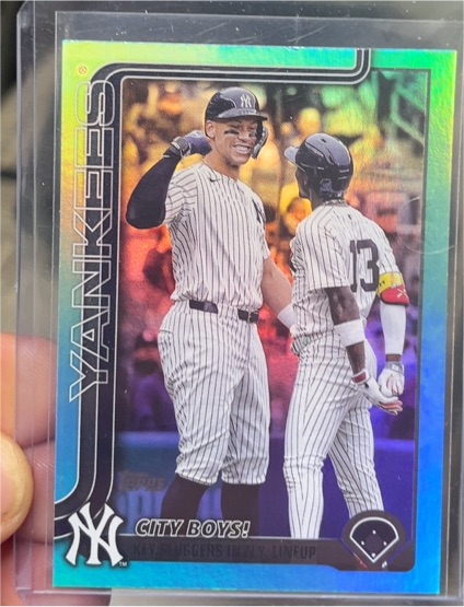 2025 Topps Update #US85 Aaron Judge City Boys! — front