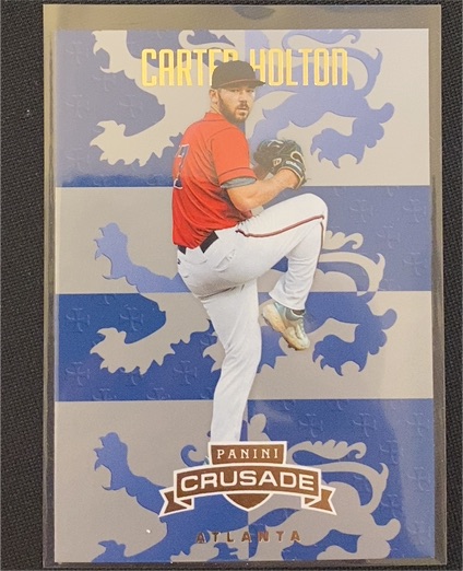 2025 Panini Crusade #137 Carter Holton — front