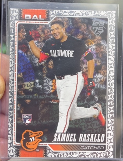 2026 Topps Series 1 #104 Samuel Basallo — front