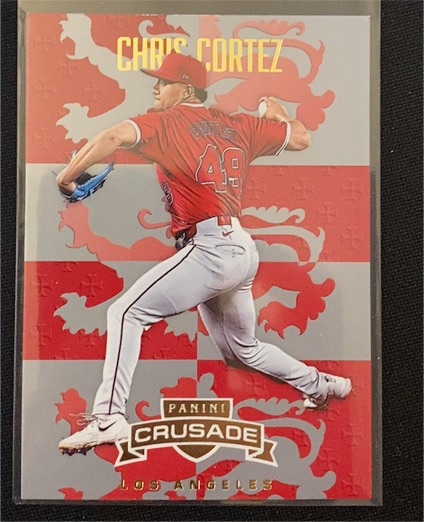 2025 Panini Crusade #28 Chris Cortez — front