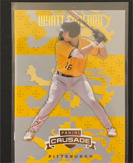 2025 Panini Crusade #34 Wyatt Sanford — front