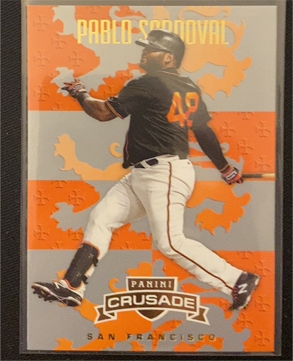 2025 Panini Crusade #176 Pablo Sandoval — front