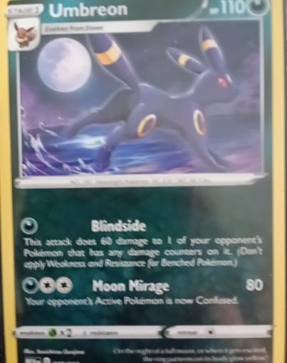 2024 McDonald's Pokémon #009 Umbreon — front