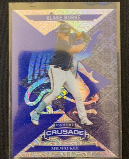 2025 Panini Crusade #91 Blake Burke — front