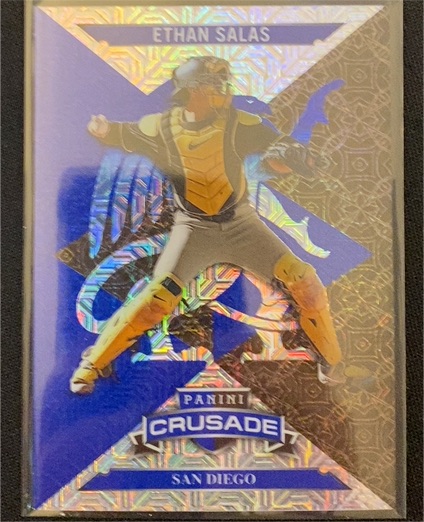 2025 Panini Crusade #50 Ethan Salas — front