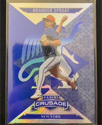 2025 Panini Crusade #73 Brandon Sproat — front