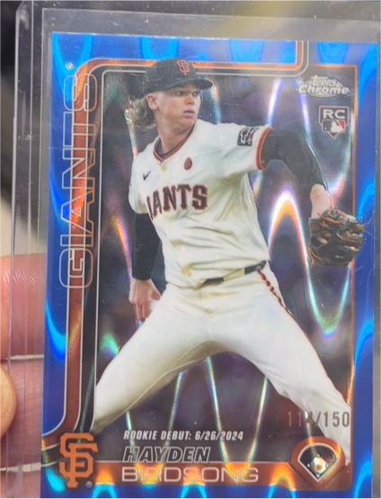 2025 Topps Chrome #138 Hayden Birdsong — front