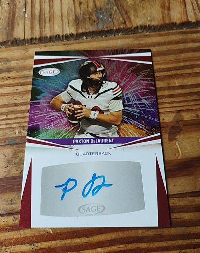 2025 Sage Low Series #A-PD Paxton DeLaurent — front