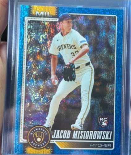 2026 Topps Series 1 #10 Jacob Misiorowski — front