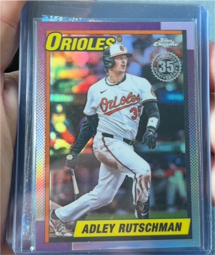 2025 Topps Chrome Update 1990 #90CU-8 Adley Rutschman — front