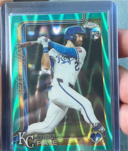 2025 Topps Chrome Update #USC136 John Rave — front