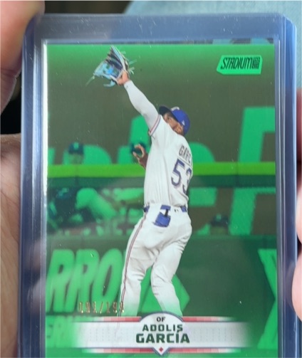 2025 Topps Stadium Club #106 Adolis Garcia — front