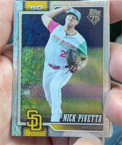 2026 Topps Series 1 #9 Nick Pivetta — front