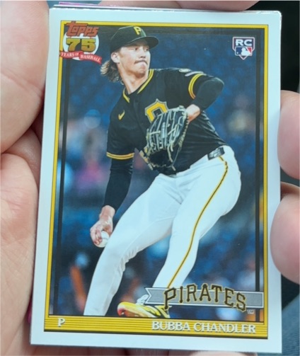 2026 Topps 75 Years #T91-51 Bubba Chandler — front