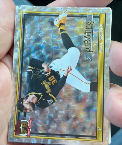 2026 Topps Series 1 #T91-50 Paul Skenes — front