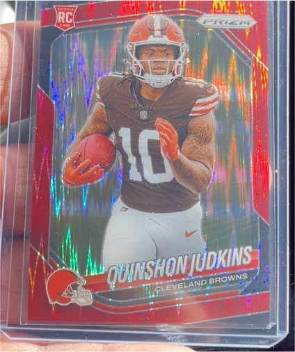 2025 Panini Prizm #313 Quinshon Judkins — front