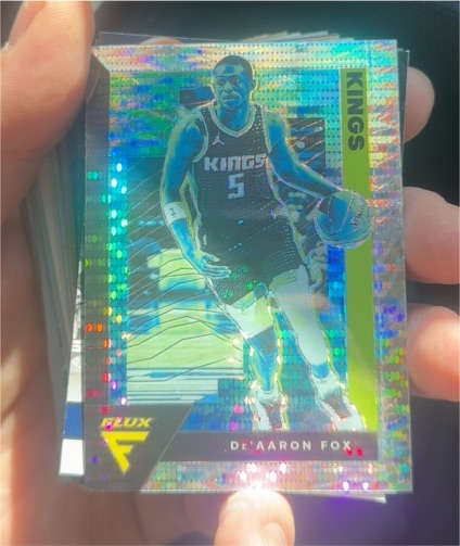 2020-21 Panini Flux #151 De'Aaron Fox — front