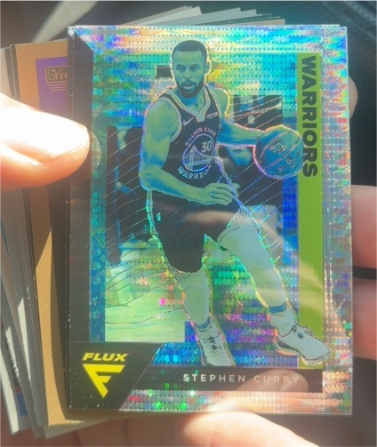 2020-21 Panini Flux #55 Stephen Curry — front