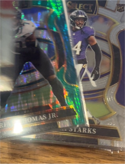 2025 Panini Select #30 Brian Thomas Jr. Silver Prizm Concourse — front