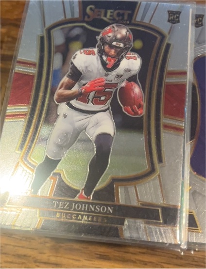 2025 Panini Select Premier Level #138 Tez Johnson Rookie — front