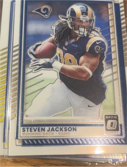 2025 Donruss Optic #142 Steven Jackson — front