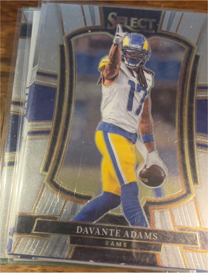 2025 Panini Select Premier Level #120 Davante Adams — front