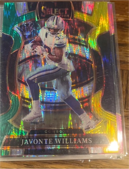 2025 Panini Select #97 Javonte Williams — front