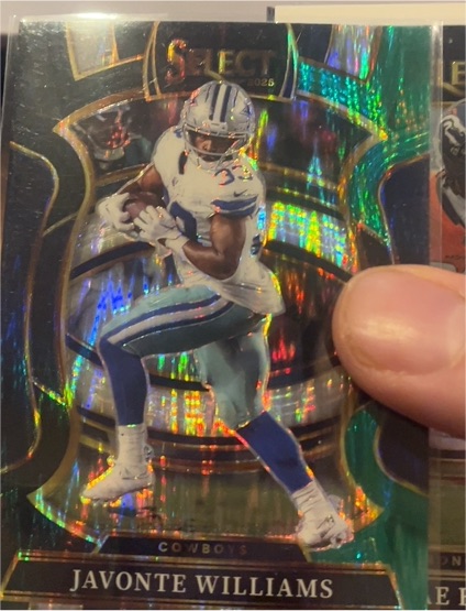 2025 Panini Select #97 Javonte Williams — front