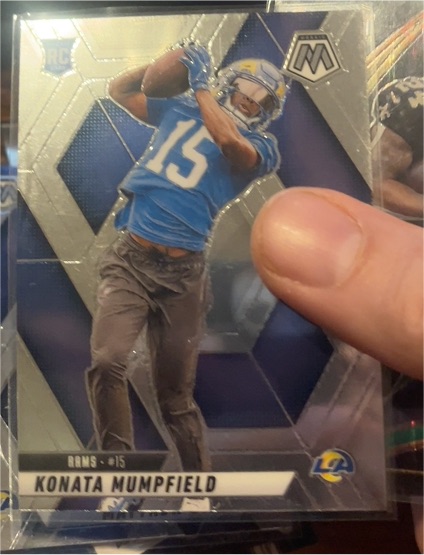 2025 Panini Mosaic #393 Konata Mumpfield — front
