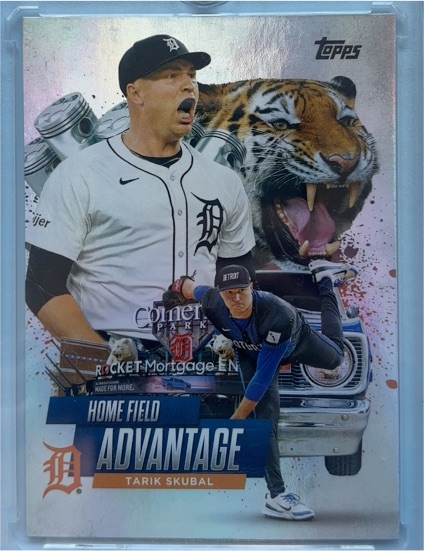 2025 Topps Chrome Update #HA-46 Tarik Skubal — front