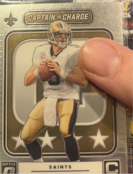 2025 Panini Donruss Optic #8 Drew Brees Captain in Charge — front