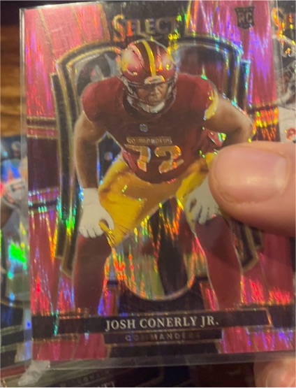 2025 Panini Select #187 Josh Conerly Jr. — front