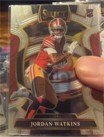 2025 Panini Select #18 Jordan Watkins — front