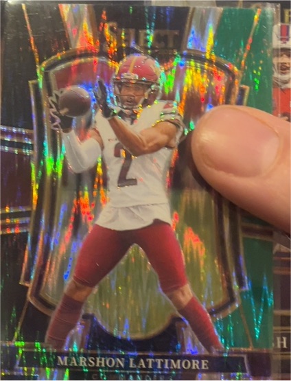 2025 Panini Select #189 Marshon Lattimore — front