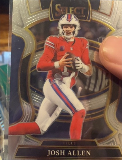 2025 Panini Select #86 Josh Allen — front