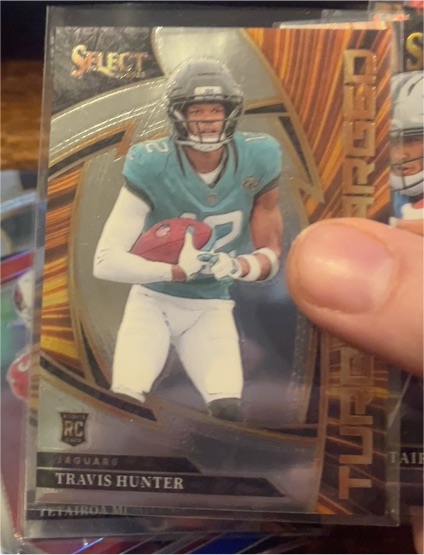 2025 Panini Select Turbocharged #11 Travis Hunter — front