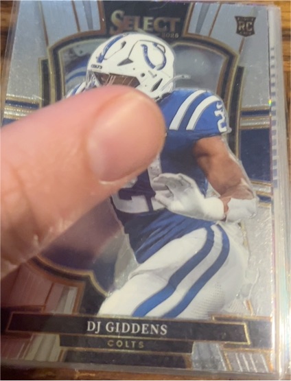 2025 Panini Select #131 DJ Giddens — front