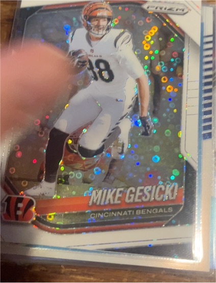 2025 Panini Prizm #79 Mike Gesicki — front