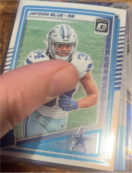 2025 Panini Donruss Optic #242 Jaydon Blue — front