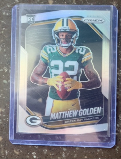 2025 Panini Prizm #326 Matthew Golden — front