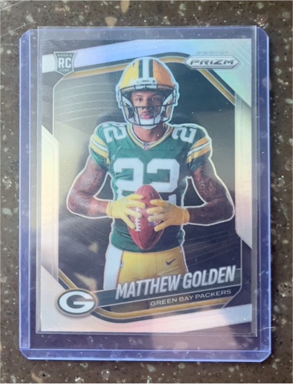 2025 Panini Prizm #412 Matthew Golden — front