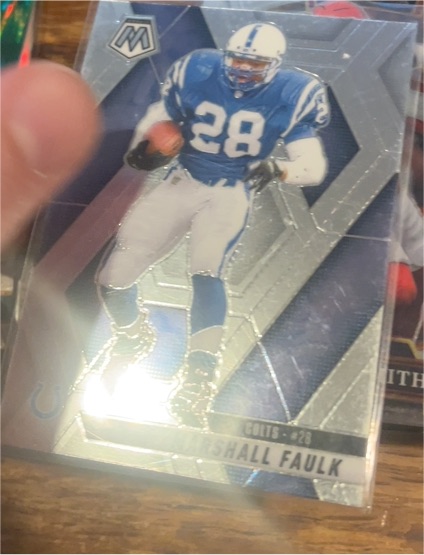 2025 Panini Mosaic #26 Marshall Faulk — front